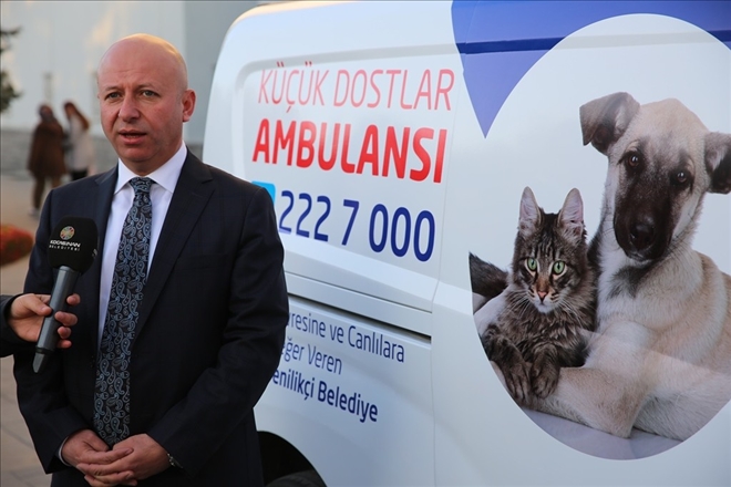 Kocasinan´ın Küçük Dostlar Ambulansı bin 252 can kurtardı 