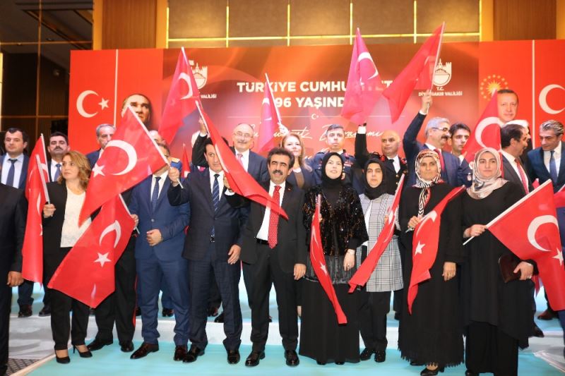 Diyarbakır’da Cumhuriyet Bayramı resepsiyonu