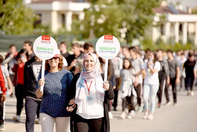 Dünya Yürüyüş Günü´nde binlerce adım 