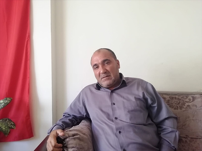 Afrin gazisinin babası Mehmet Şahin iş arıyor 