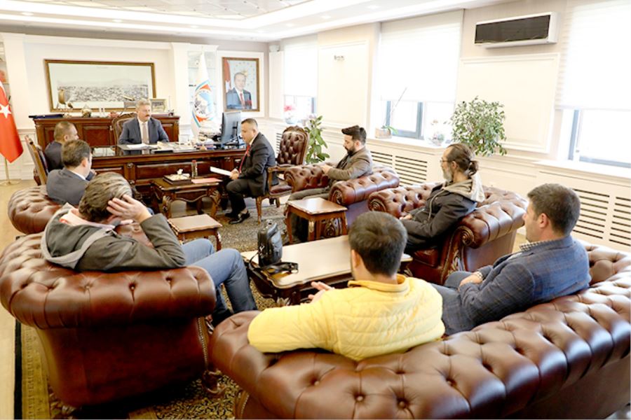 Başkan Palancıoğlu internet gazetecileri ile bir araya geldi 