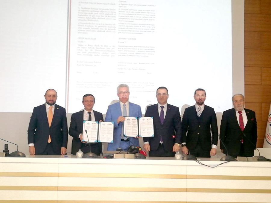 ERÜ, Rusya Devlet Başkanlığı Akademisi ile ön protokol imzaladı 