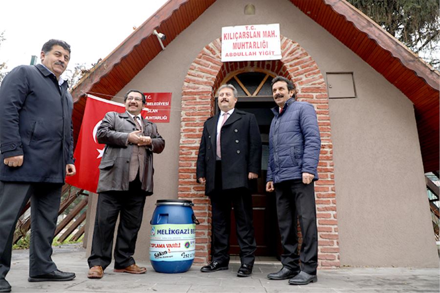 Melikgazi’de çevre için geri dönüşüm devam ediyor 