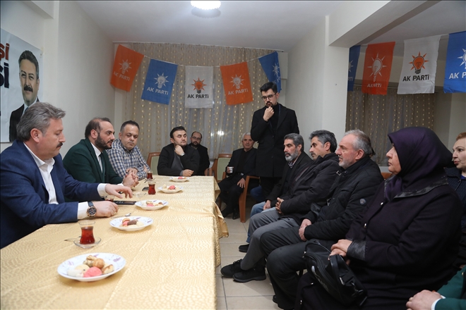 Başkan Palancıoğlu bina toplantısında 