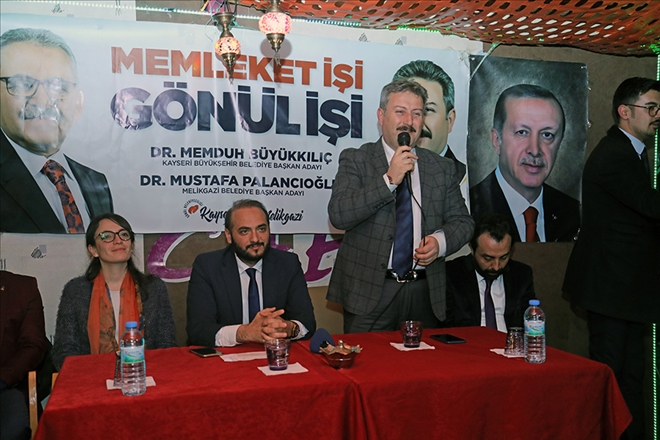 Başkan Palancıoğlu Gesililerle 