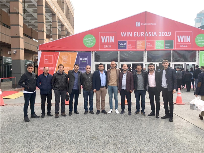 Kayseri Şeker Elektrik Otomasyon Ekibi Wın Eurasia 2019 Fuarında 