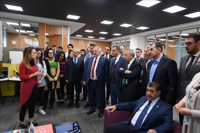 Kayseri Sanayi Odası Yönetiminden Kayseri OSB´ye Tebrik Ziyareti 