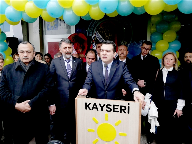 İYİ PARTİ´Lİ ÖZVARİNLİ SEÇİM OFİSİ AÇTI