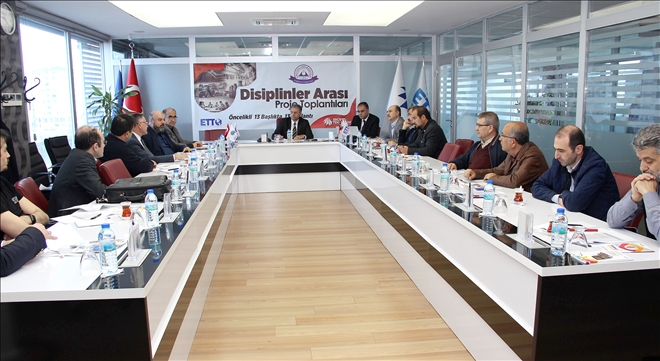 Erciyes Teknoloji Transfer Ofisi Tarafından Disiplinler Arası Proje Toplantısı