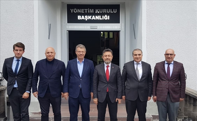 Gübretaş Genel Müdürü Kayseri Şeker´i ziyaret etti 