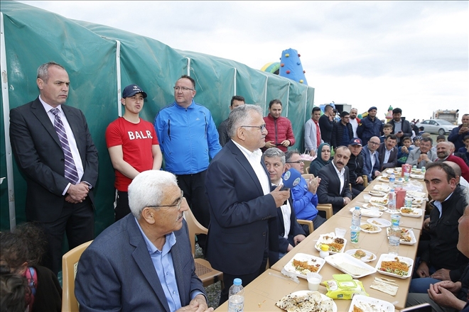 Başkan Büyükkılıç Hıdrellez Şenliği´ne katıldı 