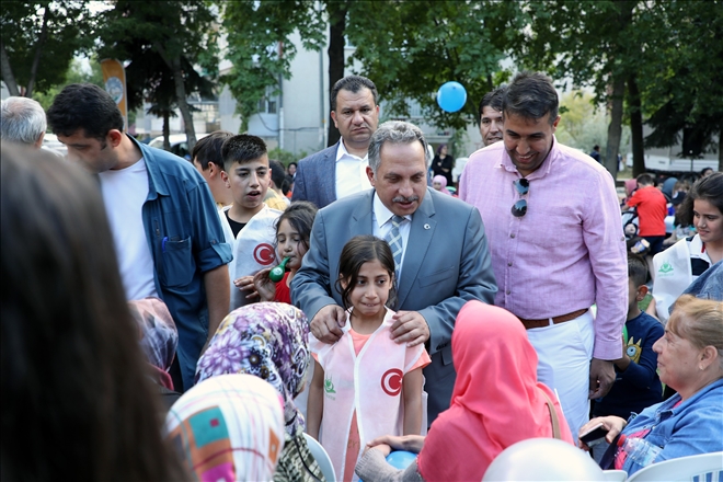  Başkan Yalçın Yenidoğan Mahallesinde 