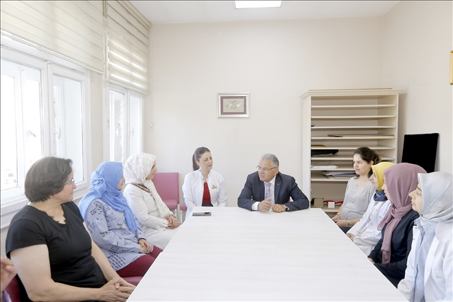 Başkan Büyükkılıç´ın birim ziyaretleri sürüyor 