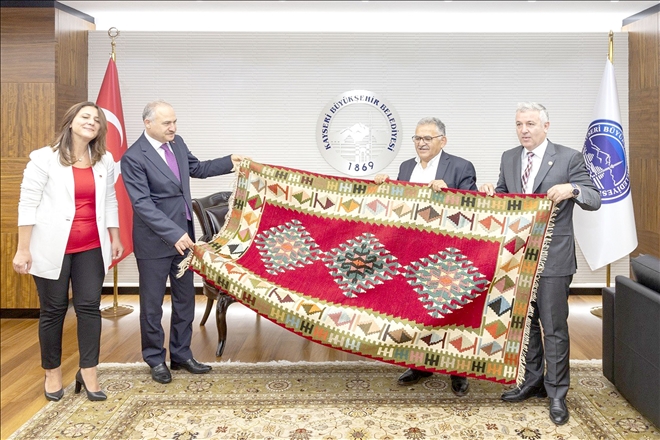 TBMM Başkan Vekili Levent Gök, Başkan Büyükkılıç´ı ziyaret etti 