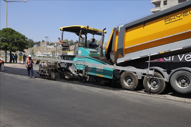 Büyükşehir´de yollar yenileniyor 