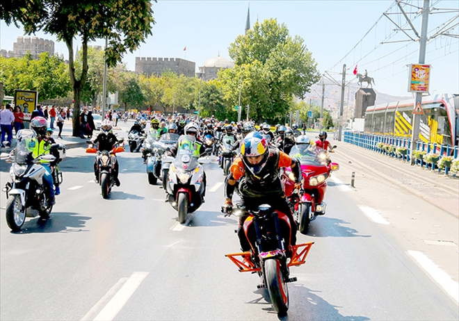 İki tekerliler ?Erciyes Moto Fest´e demir atacak 