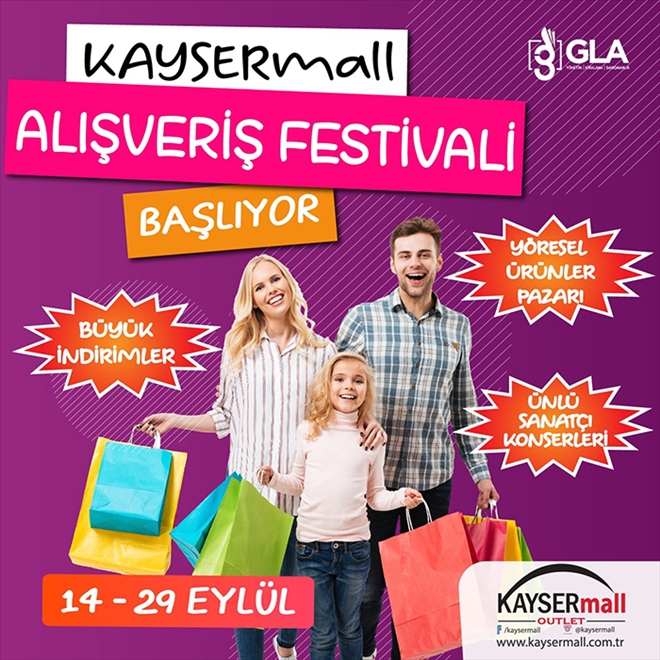 KAYSERmall´dan Sonbahar Alışveriş Festivali 