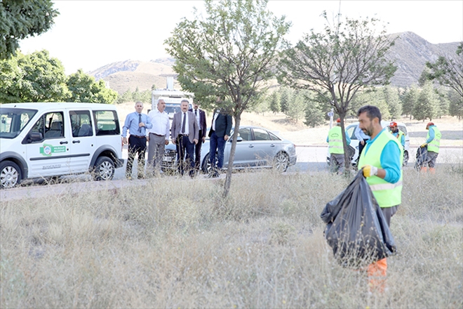 Melikgazi´de sonbahar temizliği başladı