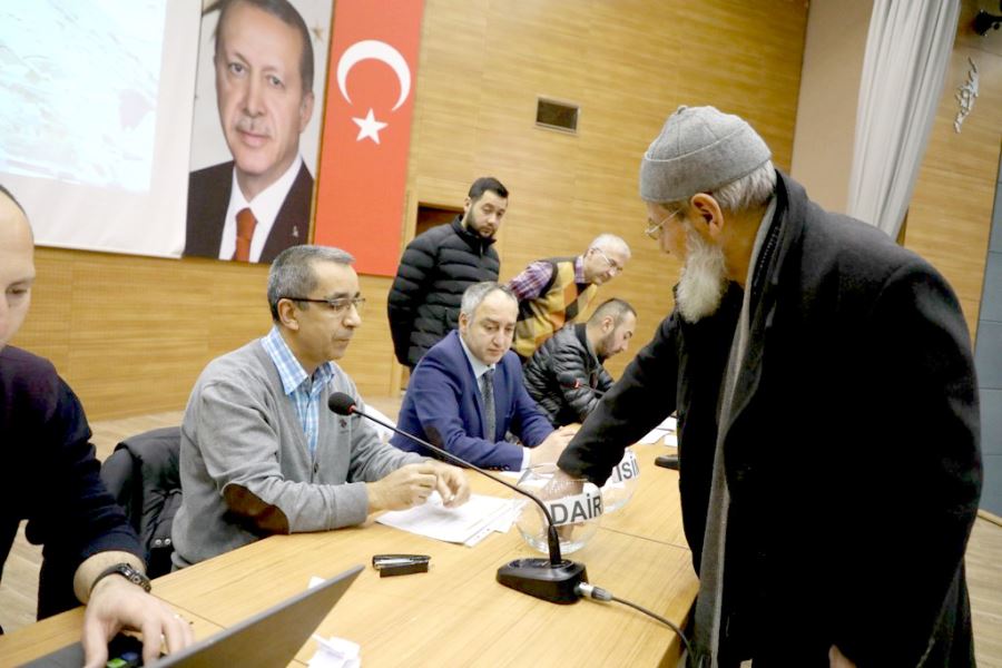 Melikgazi’de Kentsel Dönüşüm kurası çekildi 