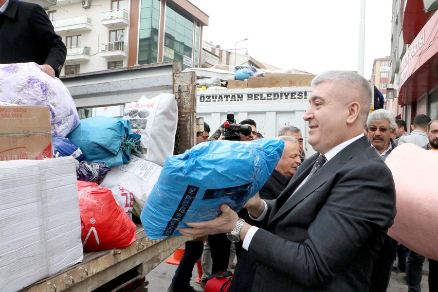 MHP Kayseri İl Başkanlığı’ndan deprem bölgelerine yardım eli 