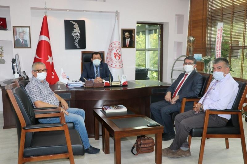 Voleybol İl Temsilciliği’nden İl Müdürü Ali İhsan Kabakcı’ya ziyaret
