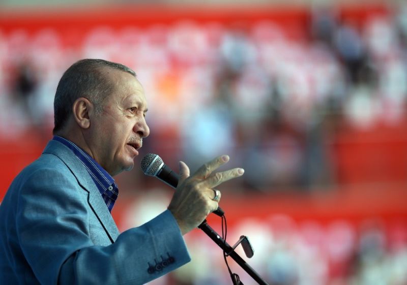 Cumhurbaşkanı Erdoğan, “Biz güçlü durdukça Türkiye de güçlü duracaktır”
