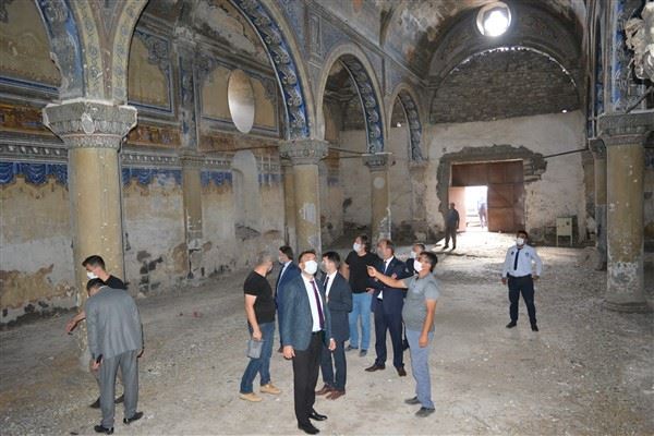 İl Kültür Müdürü Dursun, kültürel ve turistik alanlarda inceleme yaptı 