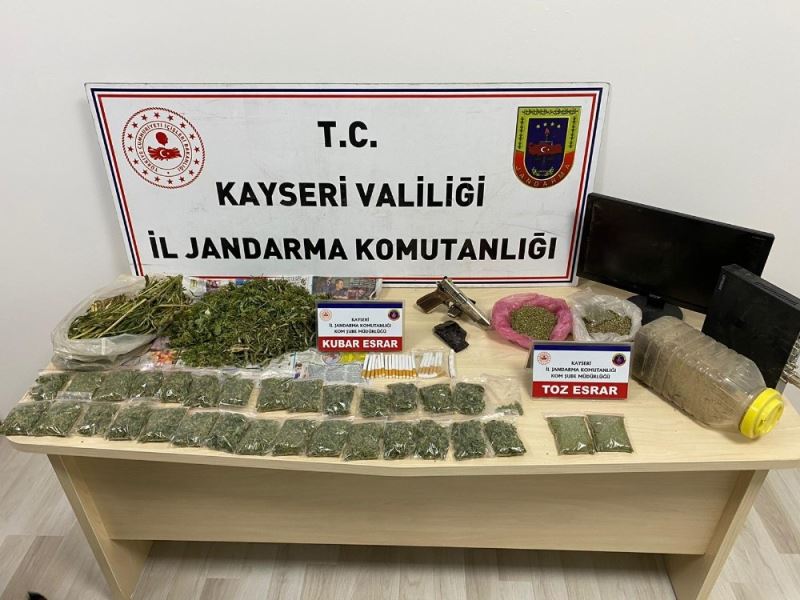 Tomarza’da uyuşturucu operasyonu: 1 gözaltı
