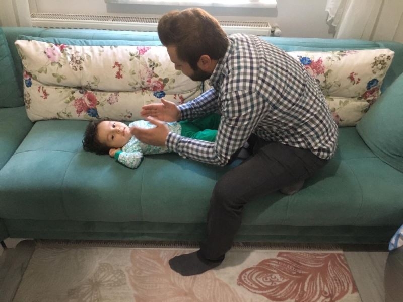 13 aylık SMA hastası Hasan Çınar yardım bekliyor

