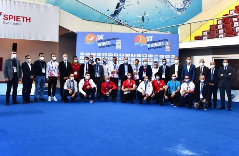 Ali İhsan Kabakcı, Cimnastik milli takımını tebrik etti
