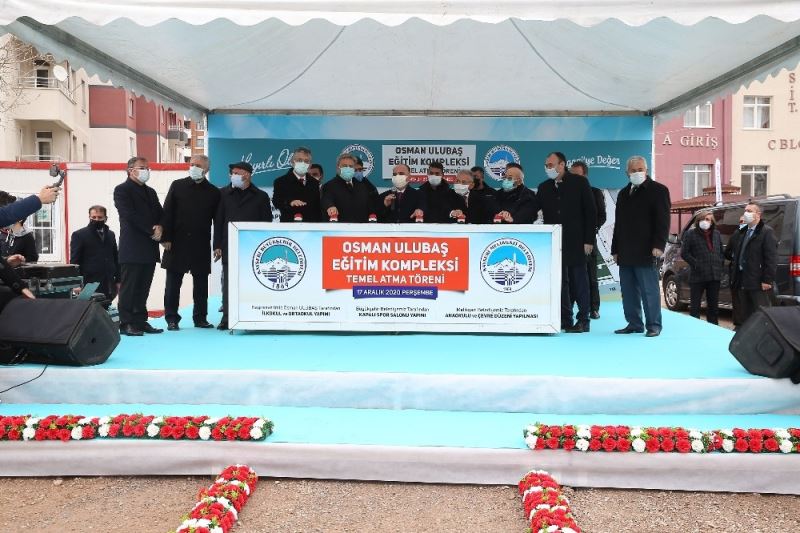 Osman Ulubaş Eğitim Kompleksi temeli atıldı
