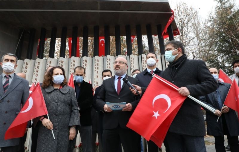 Kayseri Üniversitesi, 17 Aralık Kayseri Şehitlerini Andı
