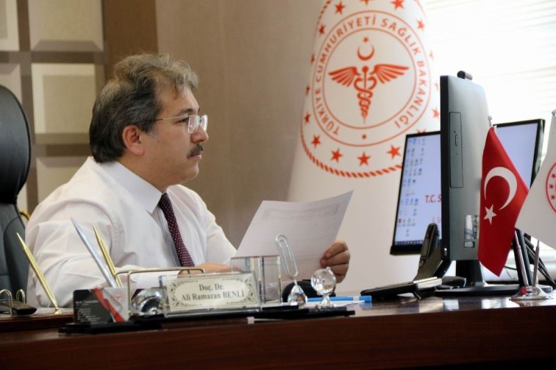 İl Sağlık Müdürü Benli, Özel Hastane Yöneticileri ile Pandemi Sürecini Değerlendirdi
