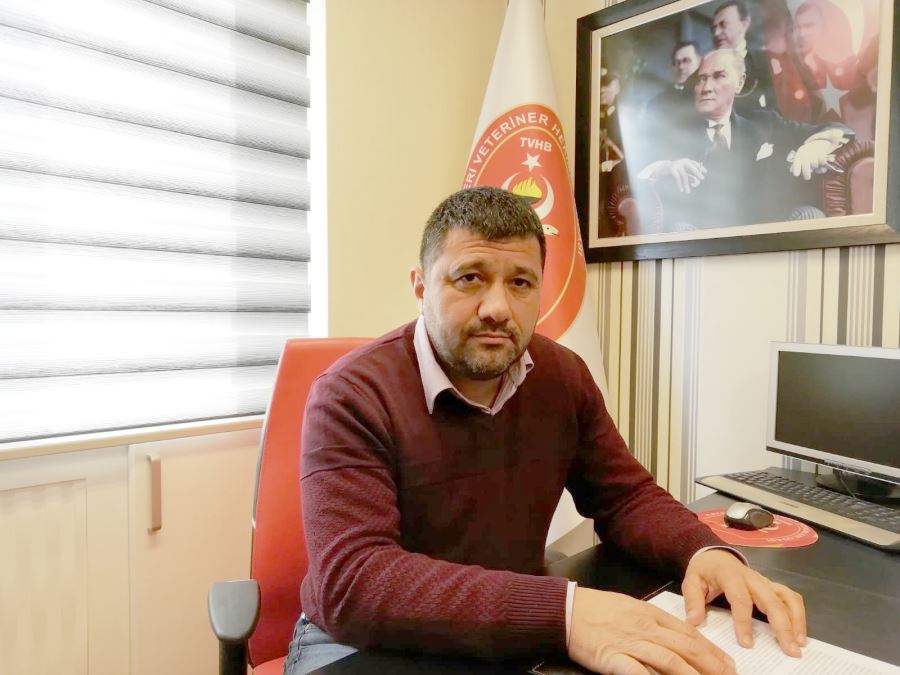 Kayseri Veteriner Hekimleri Odası Başkanı Akgün Ergü