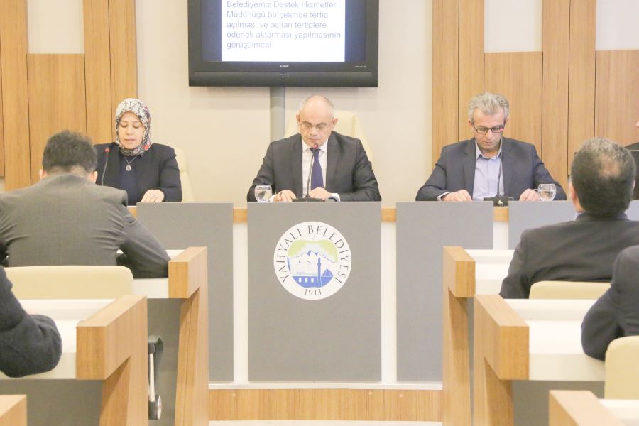  Yahyalı Belediye Meclisi Mart ayı toplantısını yaptı 