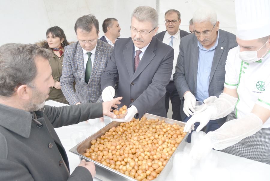  Kayseri Şeker İdlib Şehitleri anısına lokma tatlısı dağıttı