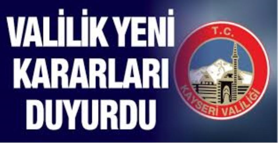  Kayseri Valiliği