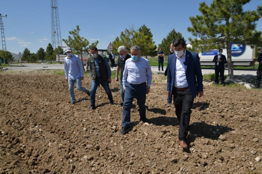 Mustafa Şahin: “Kayseri’de bulunan her boş araziyi değerlendiriyoruz”