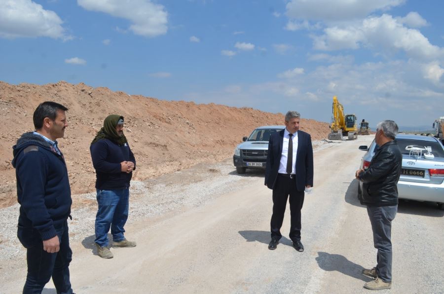 Bünyan-Sarıoğlan Ve Elbaşı-Karatay sulama projeleri devam ediyor