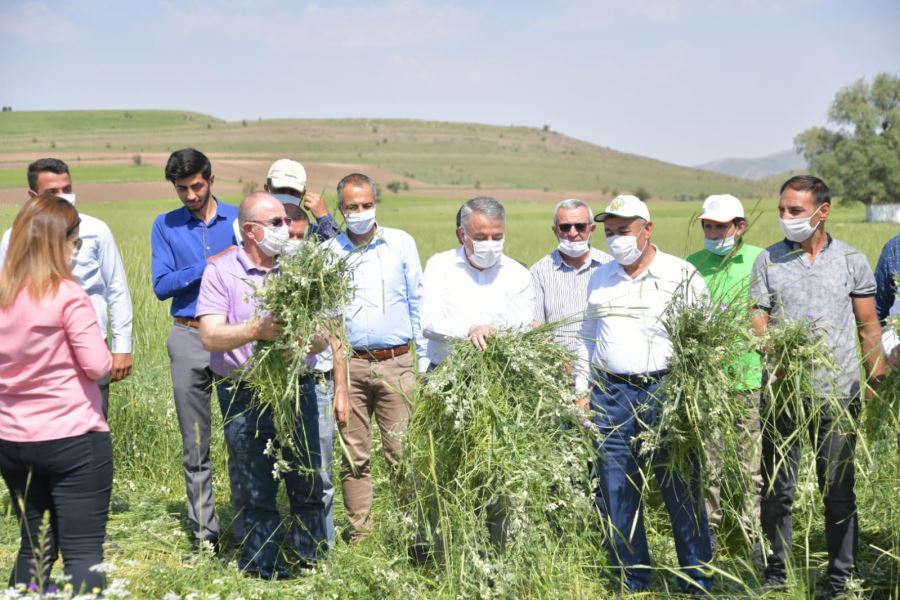  Mustafa Şahin:  “Anıza Direkt Ekim ile tarlalardan 1 yılda 1 buçuk ürün alınacak”