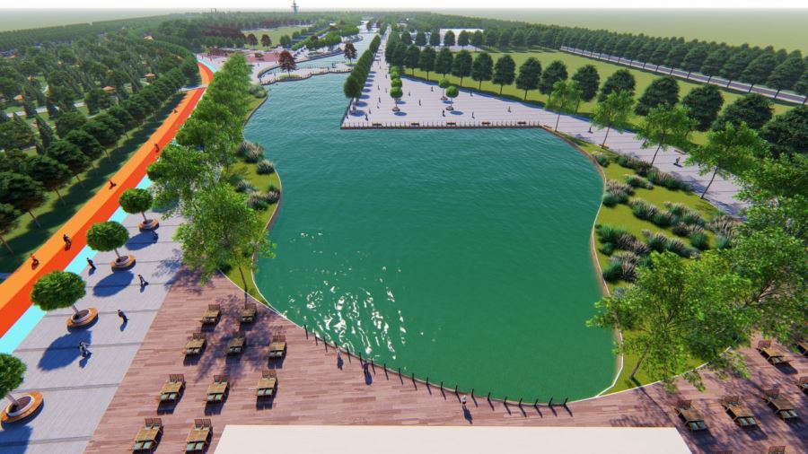 Türkiye’nin en büyük millet bahçesi projesi Kayseri’de