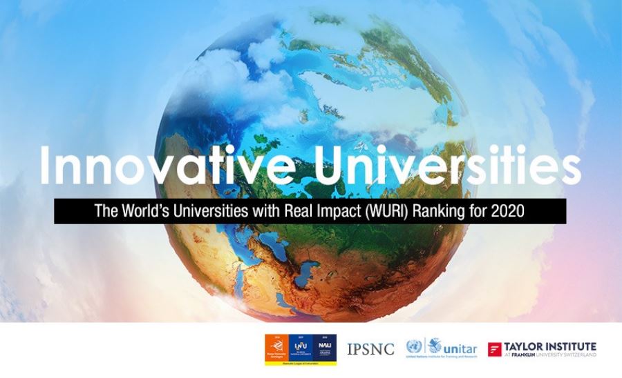 AGÜ, 2020 WURI Dünya Yenilikçi Üniversiteleri, Sıralamasında İlk 50