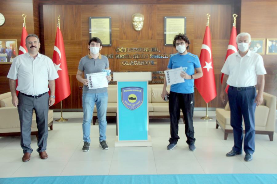  Osman Ulubaş Kayseri Fen Lisesi’nden Uluslararası başarı
