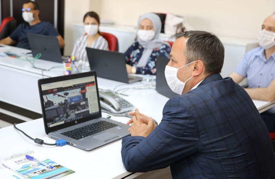 ERÜ, “Study in Turkey” Online Üniversite Tercih Fuarına Katıldı