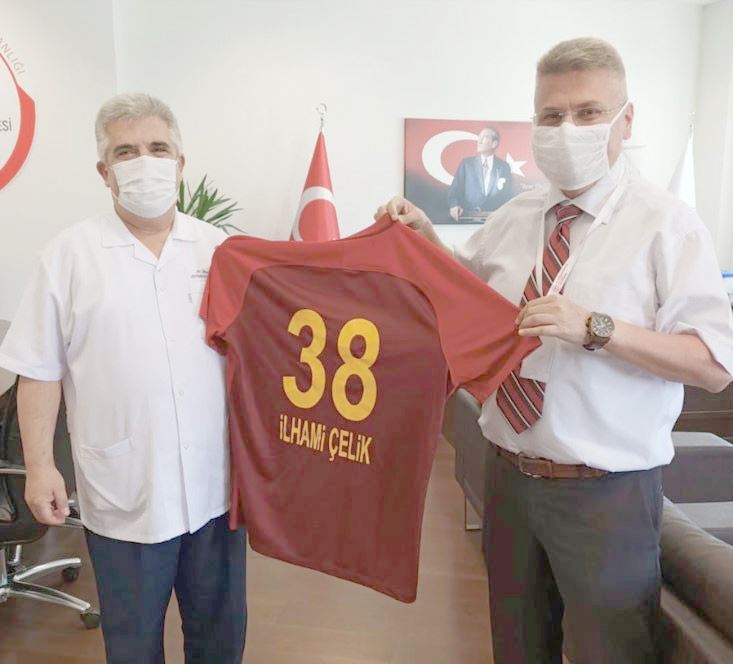 Sağlık Müdürü ve Başhekime Kayserispor forması