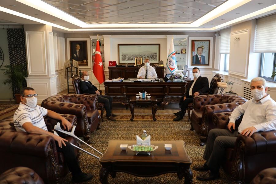 Melikgazi Belediyesi Bedensel Engelliler Gençlik ve Spor Kulübü Ampute Takımı Başkan Palancıoğlu