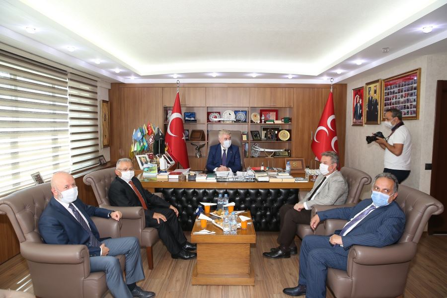  Başkanlardan MHP, CHP ve İYİ Parti