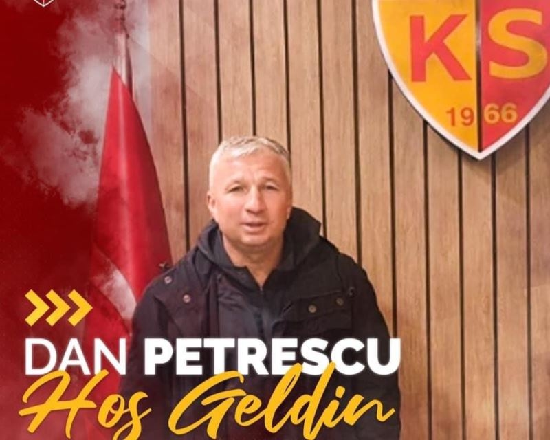 Kayserispor Petrescu’yu duyurdu

