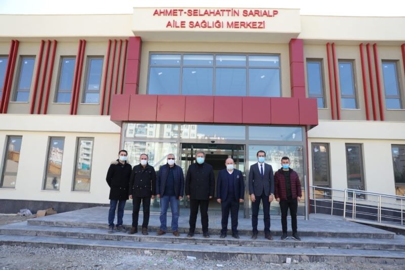 Tınaztepe Mahallesi’nin aile sağlığı merkezi hızla tamamlanıyor
