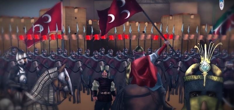 Melikgazi animasyon filmlerinde bu hafta Köroğlu ve Osmanlı Devleti vardı
